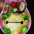 YesYU's cooksnap of when they made 簡単！ベイマックスのオムライス.