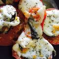 CHIHAMU's cooksnap of when they made 焼きカプレーゼ☆.