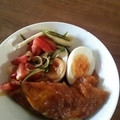 hikopiko's cooksnap of when they made ゆで卵とかぼちゃの南蛮漬け風.