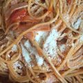 ひなひびももしょう's cooksnap of when they made フライパンで簡単！濃厚トマトパスタ.