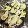 白い烏's cooksnap of when they made 簡単！ヘルシー☆彡ナスのピザ.