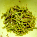 Tama家's cooksnap of when they made いんげんの梅おかかあえ.