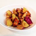 うぉるなっと's cooksnap of when they made 揚げずに作る、サツマイモの大学芋風.