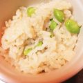 ｈｍ１０２５'s cooksnap of when they made 簡単で美味しい☆枝豆ご飯.