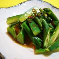 ＠LECHE's cooksnap of when they made 青のきんぴら.