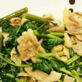 きゃしゅみん's cooksnap of when they made *空芯菜と豚バラ肉の生姜醤油炒め*.