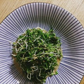 ★あいこママ★'s cooksnap of when they made 生おかひじきのゴマ和え.