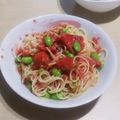 sou＆tuki's cooksnap of when they made 冷製☆カッペリーニパスタ.