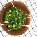 やなりんキッチン＊＊'s cooksnap of when they made オクラの胡麻和え.