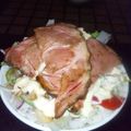 JILL32's cooksnap of when they made ローストポーク丼。～わさび風味.