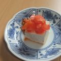 きらり流れ星's cooksnap of when they made じわじわキテます。トマトのせ冷や奴.