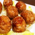 おすえさん's cooksnap of when they made 簡単美味しー♪肉巻きおにぎりー♪.