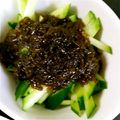 ささらんらん's cooksnap of when they made ☆もずくきゅうり酢☆.
