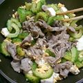 蛍光灯より豆電球's cooksnap of when they made ほんのり苦いゴーヤチャンプルー.