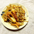 ＊＊ななみ＊＊'s cooksnap of when they made もやしとちくわのペペロンチーノ風.