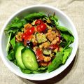 ＊＊ななみ＊＊'s cooksnap of when they made サーモンのタルタル 夏野菜と共に.