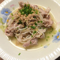 クックPF654W☆'s cooksnap of when they made 簡単　早い！　豚肉と　もやしの　塩炒め！.
