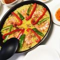 Y♡Lily's cooksnap of when they made 【簡単激ウマ】フライパンでパエリア.