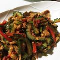 ジミーの彼女's cooksnap of when they made ゴーヤと豚のピリ辛炒め　.