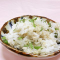 赤い電話's cooksnap of when they made 新しょうがと青じそのさっぱりまぜご飯.
