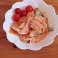 クックLXLCE7☆'s cooksnap of when they made お手軽☆鯛のオーロラソース和え.