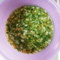 ohlunch3's cooksnap of when they made ★離乳食★小松菜とにんじんのおかかおじや.