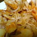um1210's cooksnap of when they made もやしとちくわの甘辛炒め♪.