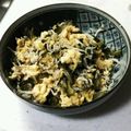 ﾏﾛﾝさん's cooksnap of when they made ゴーヤとピーマンのじゃこ入り卵炒め.