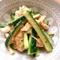クックみち's cooksnap of when they made きゅうり大量消費に！！簡単棒棒鶏風サラダ.