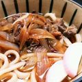happy miwa's cooksnap of when they made あったかぁ～い肉うどん♪.
