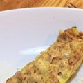 PaniCafe's cooksnap of when they made レンジで簡単ズッキーニのツナチーズ.