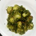 夕綺owo♪'s cooksnap of when they made ベビーホタテのジェノベーゼソース和え.