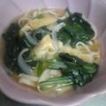hinaたん's cooksnap of when they made 油揚げがじゅわ～っ！！野菜たっぷりうどん.