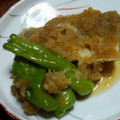 7banme's cooksnap of when they made ししとうに大根おろし.