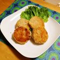 komutatata's cooksnap of when they made ピザソース＆とろりんチーズの♪ハムカツ☆.