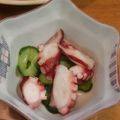 i_yokan's cooksnap of when they made たこときゅうりの甘酢あえ.