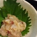 錦織些叉's cooksnap of when they made 房総郷土料理＊鯵のなめろう.