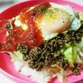 cocoroの扉's cooksnap of when they made 居酒屋風タコライス.