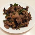 さなぺい14's cooksnap of when they made 牛肉となすの梅にんにく炒め.