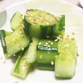 ちゃすのん's cooksnap of when they made 簡単美味しいきゅうりのナムル.