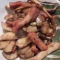 meyan's cooksnap of when they made レモンと醤油で☆舞茸ベーコン炒め.