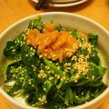ぽてもこ's cooksnap of when they made 今日の小鉢＊梅モロヘイヤのおひたし.