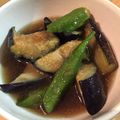toshimini's cooksnap of when they made スタミナ満点！ナスとオクラの煮浸し.