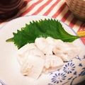 Maaooo's cooksnap of when they made 鮭の白子の湯びき.