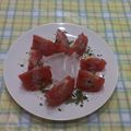 ラリー＆サラ's cooksnap of when they made トマトの簡単さっぱりサラダ.