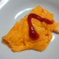 takerika☆'s cooksnap of when they made チーズ　in オムレツ☆.