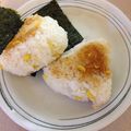 tutu1's cooksnap of when they made とうもろこしご飯でバター醤油焼きおにぎり.
