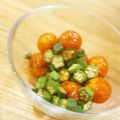 反省堂書店（のぐち）'s cooksnap of when they made 夏！コク旨トマト&おくらのバターソテー★.