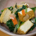 ダビデンコ's cooksnap of when they made 厚揚げと小松菜炒め（幼児とりわけ有）.