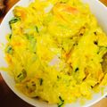 a0imama♡'s cooksnap of when they made カボチャサラダ。ちくわ入り.